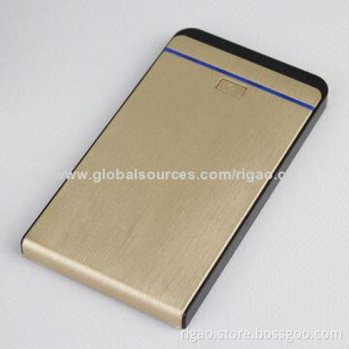 4000mAh/LEDs emergency portable USB mobile external power bank for iPhone 5g